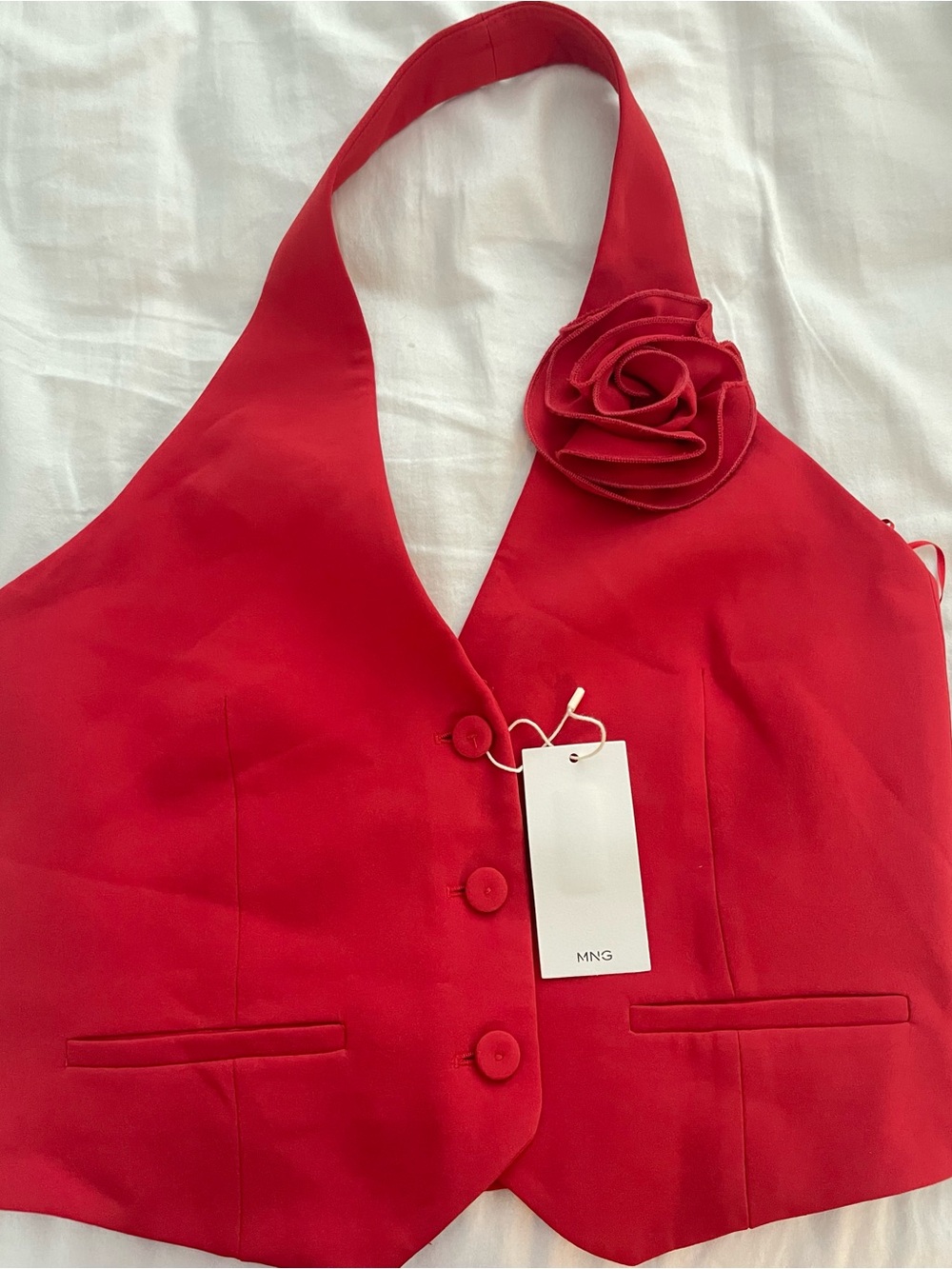 MANGO Halter Vest